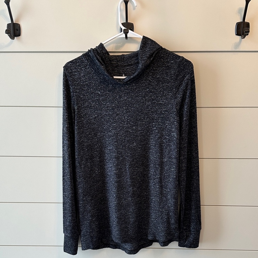 Women Cuddl Duds soft knit hoodie size S